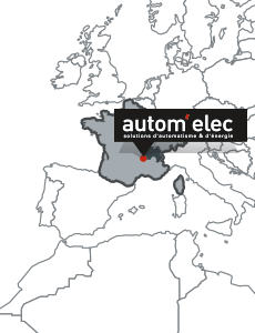 Autom'Elec intervient en France, Europe et Afrique du Nord
